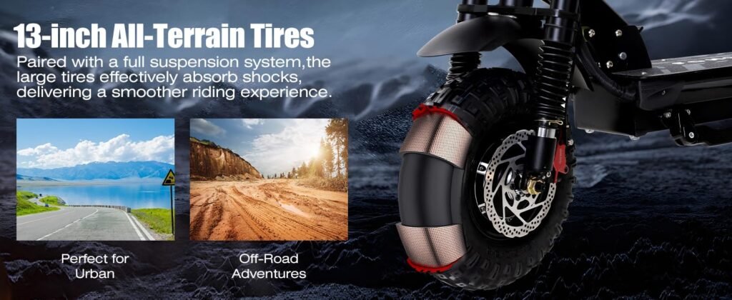 FOHOLO F19 electric scooter heavy duty frame