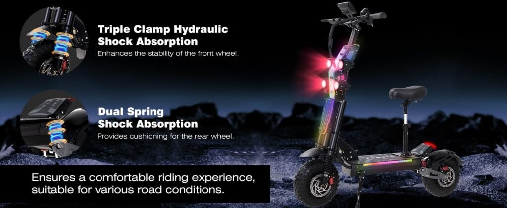 FOHOLO F19 e scooter 440lbs